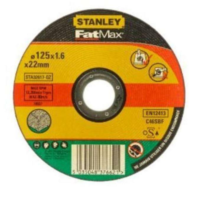 stanley stanley mola da taglio x piet.125x1.6 sta32617-qz - foto 1