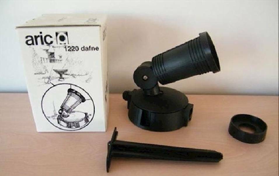 disano disano dafne 1220 faretto orientabile da parete, appoggio o con picchetto a terra 431801-00 1220 - foto 3