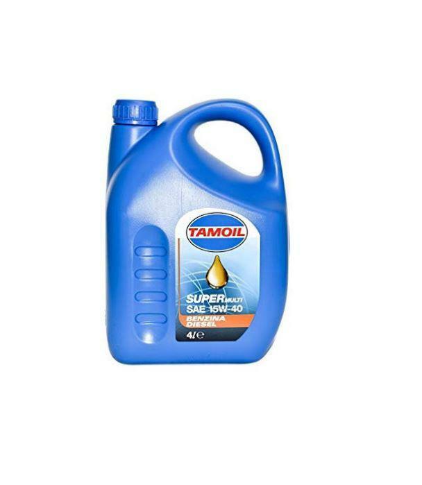 olio motore minerale 15w40 multifuel confezione 4 litri tanica olio motore minerale 15w40 multifuel 4 litri