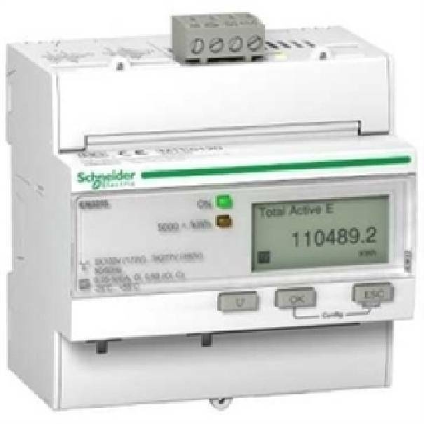 schneider electric schneider electric contatore di energia guida din 3-fase per quadri di distribuzione di monitoraggio a9mem3255 - foto 1
