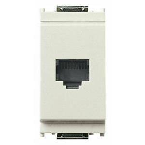 Idea presa rj11,6 posizioni 4 contatti  bianco 16335.b