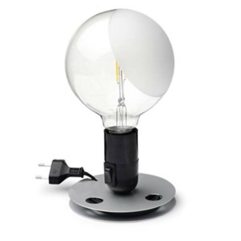flos flos lampada da tavolo lampadina led colore nero 2w f3300000 - foto 1