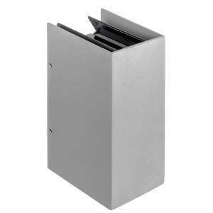 Lampada da parete led colore grigio 3w luce calda per esterno  40318