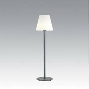 Piantana da esterno serie table 23w attacco e27 colore alluminio 377/72