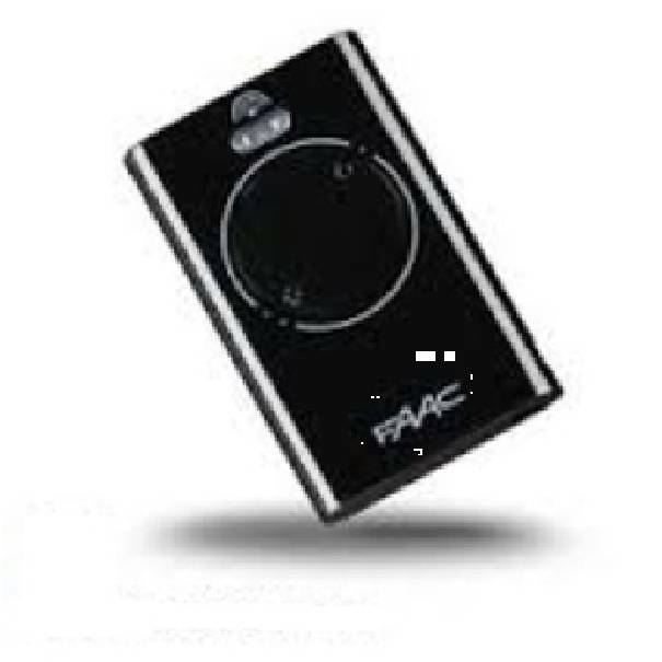 faac faac telecomando per cancello due canali xt2 433 slh lr colore nero 7870071 - foto 1