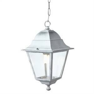 Sospensione linea old colore bianco argento 60w 955/37