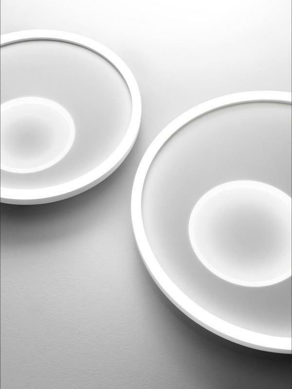 gea luce g.e.a.luce plafoniera grande led melania p/g 3000k  fmepc3 - foto 1