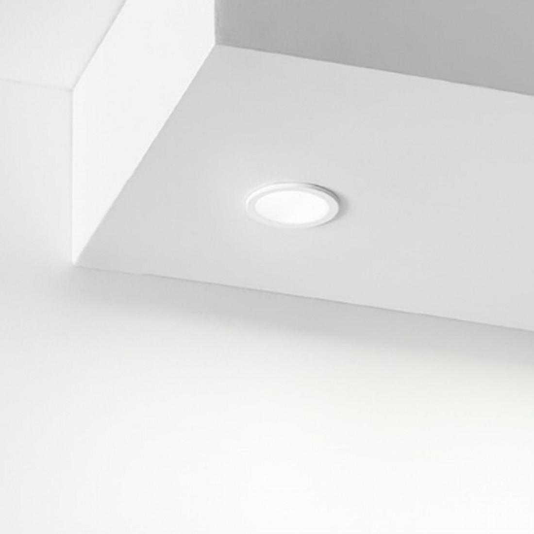 gea luce g.e.a.luce faretto incasso led bianco 8w 4000k 656lm gfa950n - foto 1