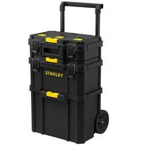 Set mobile rolling tool box 3 in 1 compatto stst83319-1