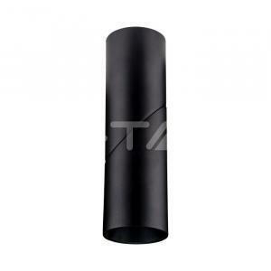 Portafaretto a montaggio superficiale gu10 nero regolabile 8947