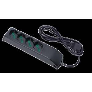 Multipresa 4 presa bipasso/tedesco 1,5m 4101110