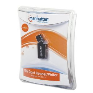 Mini lettore di memorie ic intracom manhattan 24 in 1 - 101677