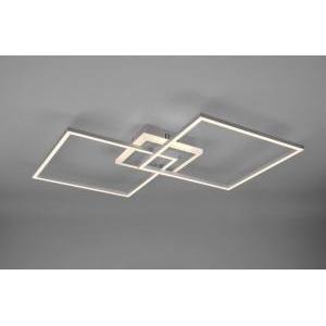Arribo plafoniera led doppio quadrato alluminio r62843187