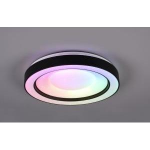 Arco plafoniera led con diffusore bianco effetto stelle  r65091032