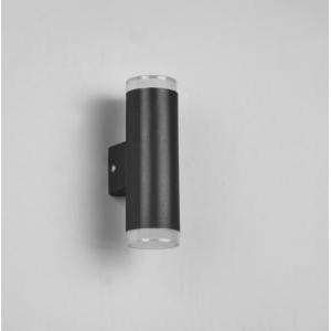 Lampada da parete led ray biemissione 4w 3000k ip44 16cm nero opaco 283110232