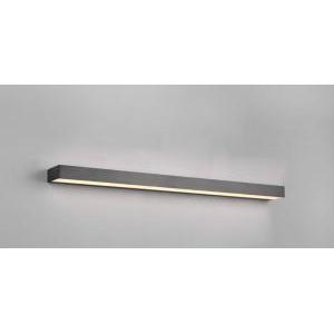 Applique led rocco biemissione 13w 3000k ip44 90cm nero opaco 283919032