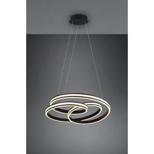 Yara sospensione led nera con regolazione luce 326210132
