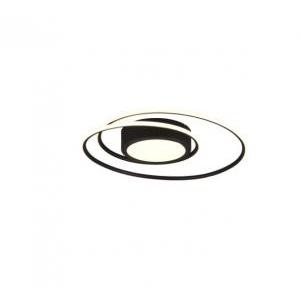 Plafoniera led yava tonda 56w 2700-6000k nera 672310232