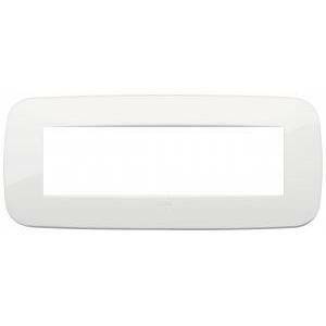 Arke' placca round 7 posti colore bianco 19687.84