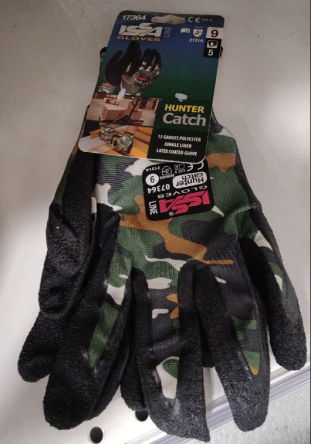 Guanti So.Di.Fer lattice e nylon taglia 9 mimetico - F79080 01