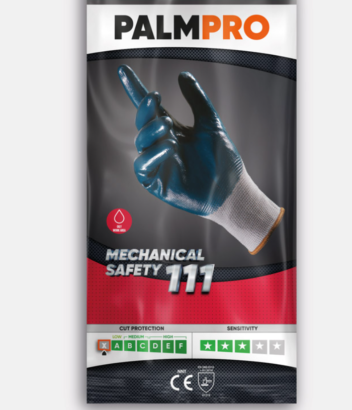 Guanti So.Di.Fer rivestimento sintetico in nitrile taglia 9/XL - F22250 01