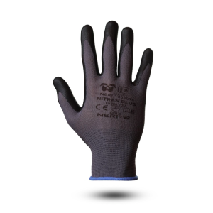Guanti puntinati so.di.fer nylon e nitrile taglia 8 - f72674