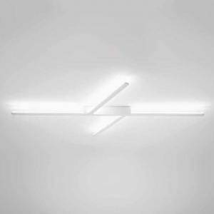 Linea light lampada xilema plafone/soffitto led 47w colore bianco 7769