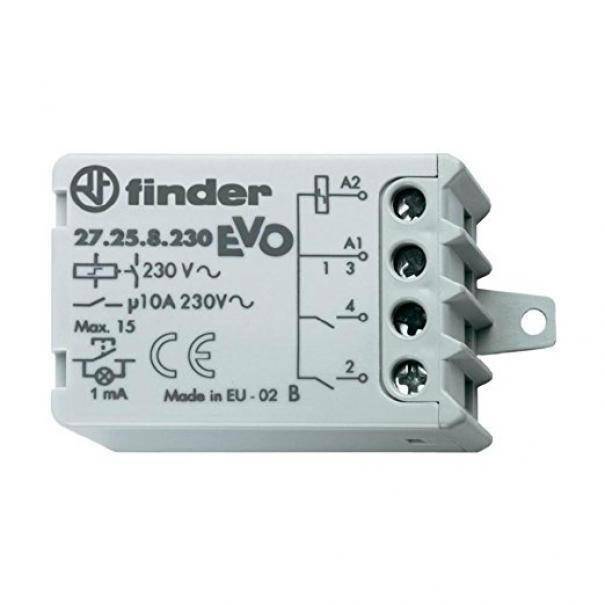 finder finder relè impulsi commutatore 10a 272582300000 - foto 1
