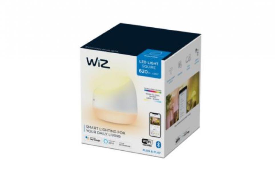 philips philips wiz squire lampada da tavolo led portatile 9w 2200-6500k rgb ip20 929002690301 55302600 - foto 3