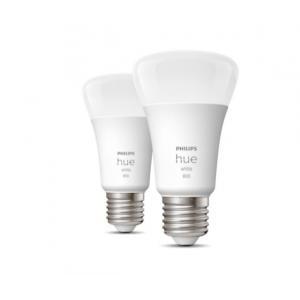 2 lampadine led  hue 31902800 929001821623-e27 9w-white