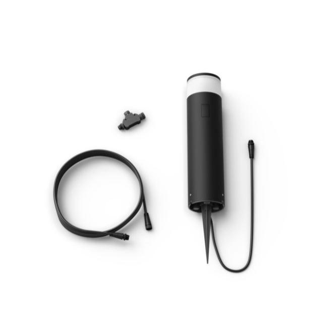 philips hue philips hue calla palo basso led estensione white and color ambiance 8w 2000-6500k ip65 per esterno nero 915005731801 1743730p7 - foto 2