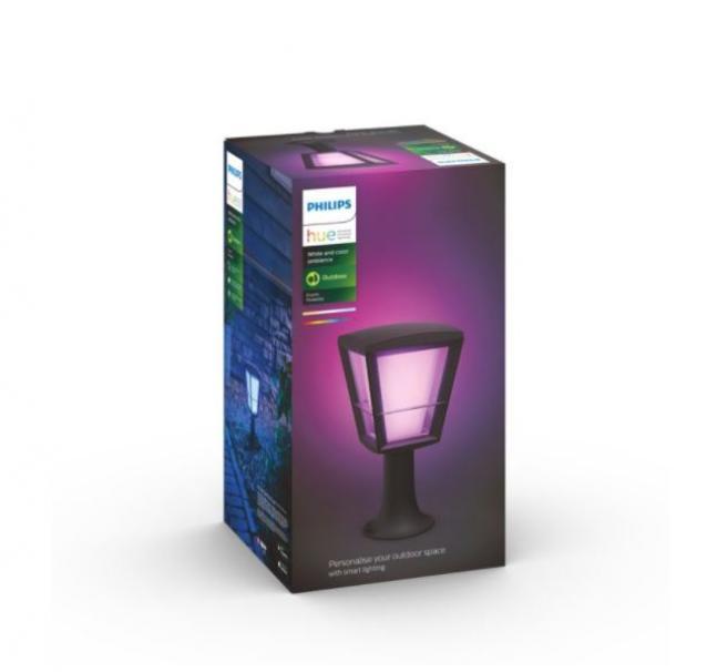 philips hue philips hue econic lampada da terra led white and color ambiance per esterno ip44 15w 2000-6500k nero 915005732501 1744130p7 - foto 2