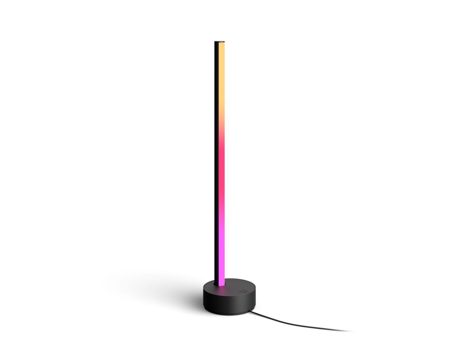 philips hue philips hue lampada da tavolo gradient signe  white and color ambiance nera 915005987001 17624500 - foto 1