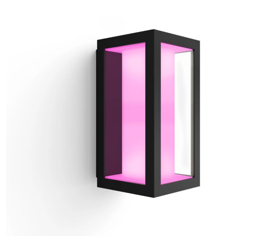 Lampada da parete LED Philips Hue Impress colore nero da esterno 8W - 1742930P7 01