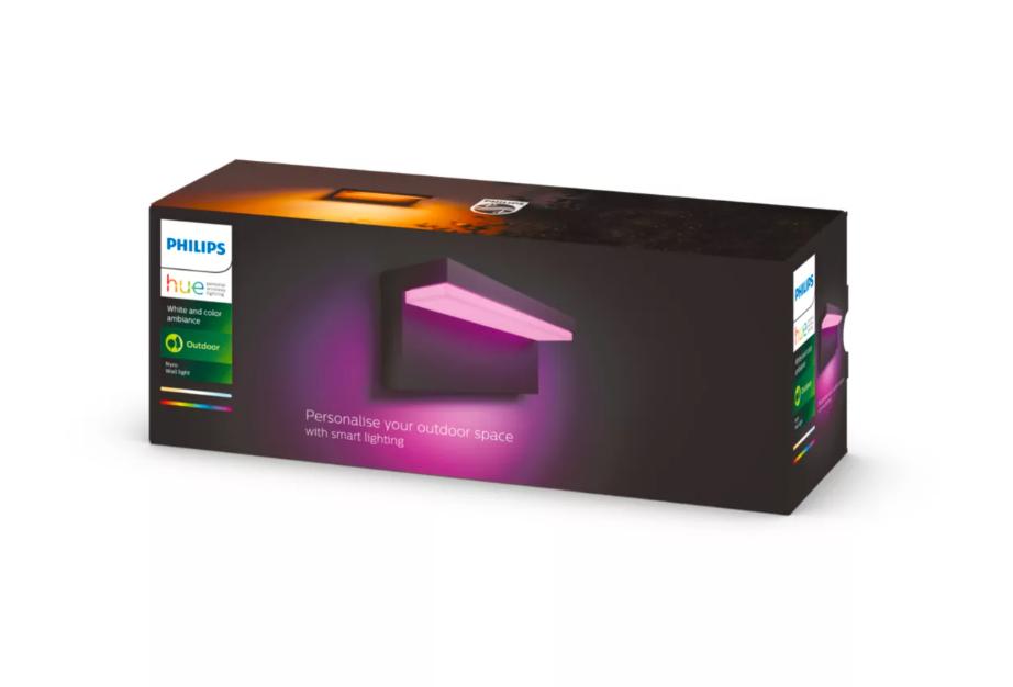 Lampada da parete LED Philips Hue Nyro da esterno 13,5W nero - 1745630P7 04