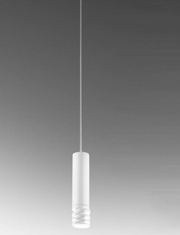 gea luce g.e.a.luce sospensione in metallo satinato bianco lampadina esclusa femsb1 emily s b - foto 1