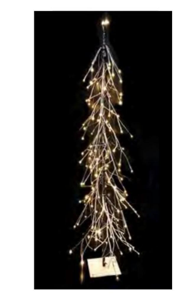 giocoplast natale albero stilizzato giocoplast 31818036-led bianco caldo - foto 1