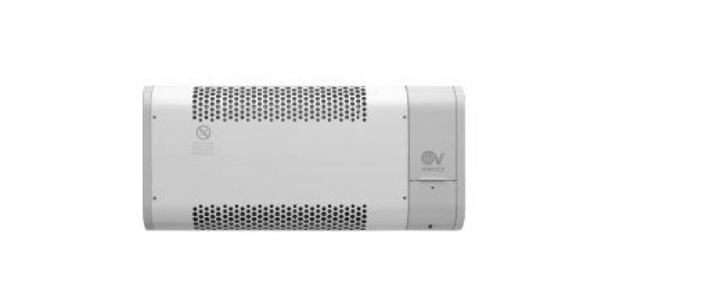 vortice vortice mini termoventilatore a parete microrapid 1000w con timer 0000070661 70661 - foto 1