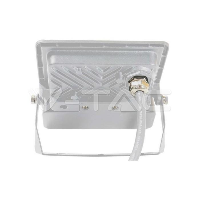Proiettore led con sensore PIR V-tac 10W 4000K bianco VT-118S-1 - 20293 02