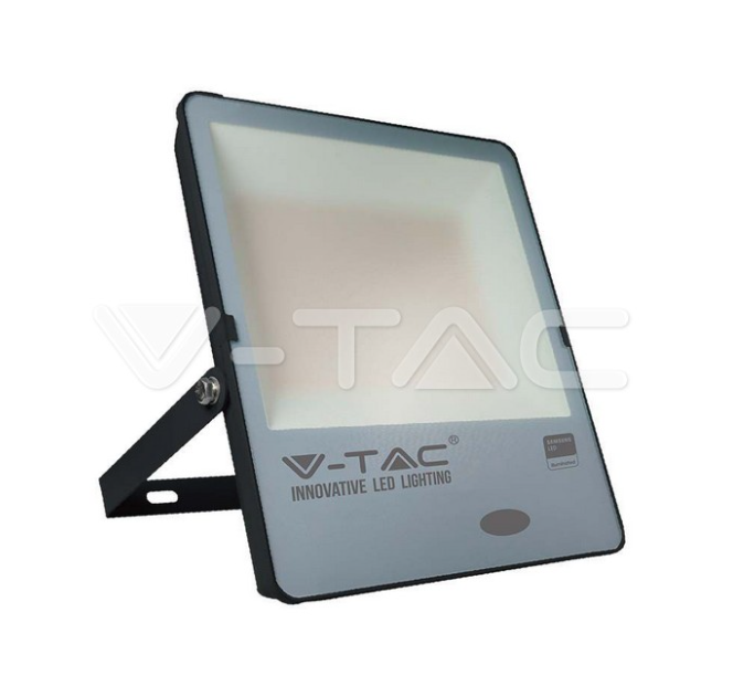 Proiettore led con sensore crepuscolare V-tac 200W 4000K nero VT-272 - 20182 01
