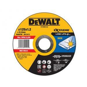 Disco abrasivo  dt43904-qz- acciaio inox-diametro 125mm