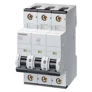 Interruttore magnetotermico 3p 10a 6ka curva c 5sy6310-7