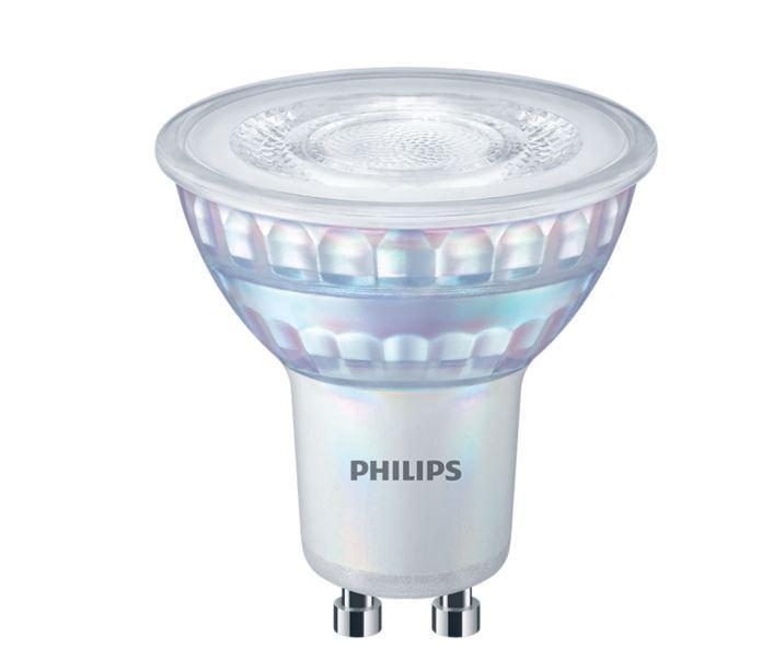 philips lampadina corero led philips ledgu109083060-gu10 6,7w 3000k - foto 1