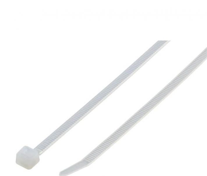 le officine 100 fascette in nylon le officine elettriche - robus plastic colore naturale of21294 - foto 1