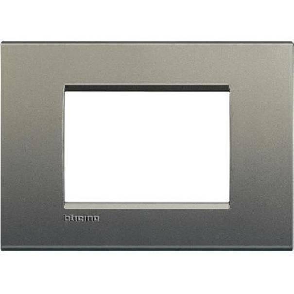 bticino bticino livinglight placca 3 moduli colore  avenue lna4803ae - foto 1