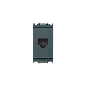 Idea - presa rj45 8/8 contatti colore grigio 16337