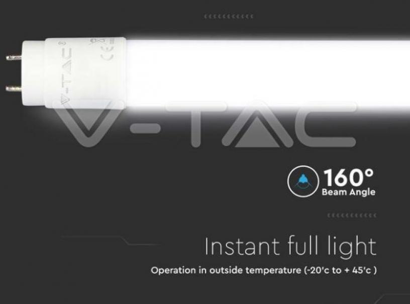 v-tac tubo led v-tac 21673 vt-122-chip samsung- 16,5w g13 6500k 120cm - foto 2