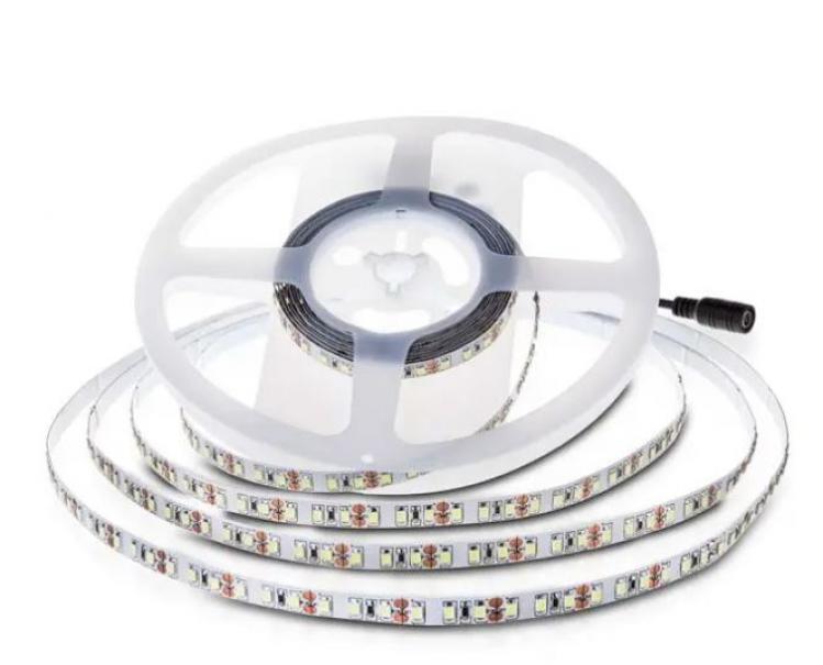 v-tac striscia led 5 metri v-tac 212622 vt-2835-24v 3000k ip20 - foto 1