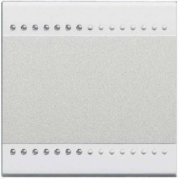 bticino bticino livinglight copritasto 2 funzioni 2 moduli colore bianco n4911m2n - foto 1