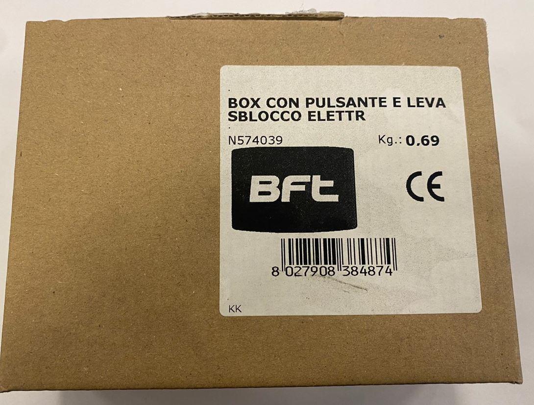 bft box con pulsante e leva bft 2610798 - per sblocco - foto 2